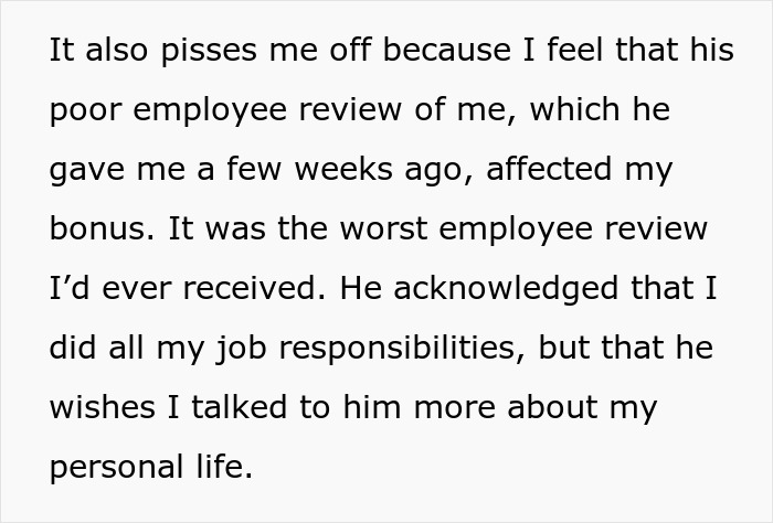 Tone-Deaf Boss Complains About His Holiday Bonus To An Employee Who Got 50 Times Less