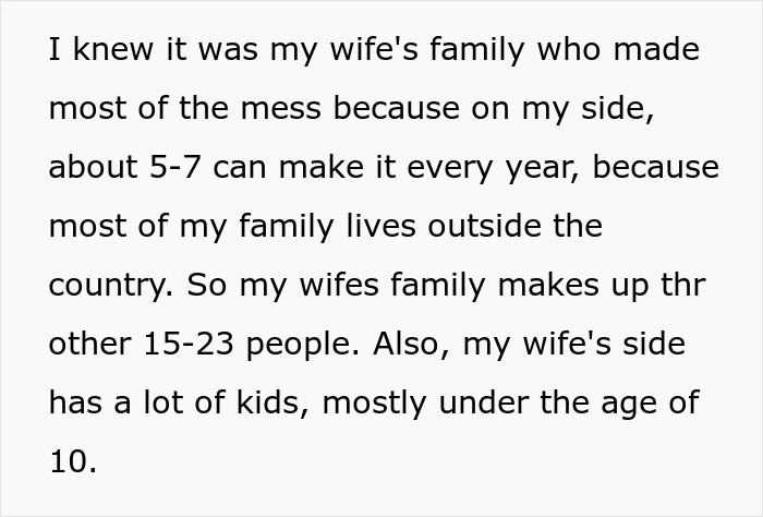Couple Spends 5 Days Cleaning Up After Christmas Dinner, Man Refuses To Host Again Couple Spends 5 Days Cleaning Up After Christmas Dinner, Man Refuses To Host Again