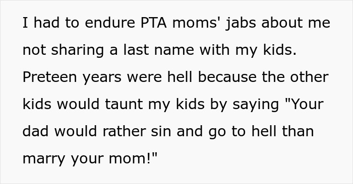 Man shares story about proposing after 30 years and raising 4 kids, facing challenges with family and social judgments. Man shares story about proposing after 30 years and raising 4 kids, facing challenges with family and social judgments.