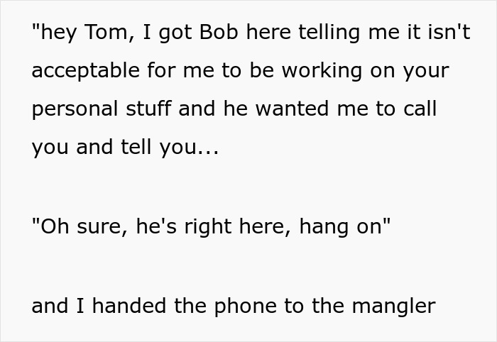 Manager Demands To Speak With The Owner Of The Laptop IT Guy Is Working On, The CEO Answers Manager Demands To Speak With The Owner Of The Laptop IT Guy Is Working On, The CEO Answers