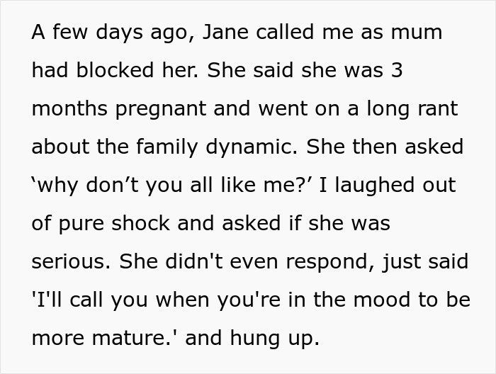 Woman Doesn’t Realize She’s Toxic, Gets Laughed At After Asking Why Her BF’s Family Doesn’t Like Her Woman Doesn’t Realize She’s Toxic, Gets Laughed At After Asking Why Her BF’s Family Doesn’t Like Her