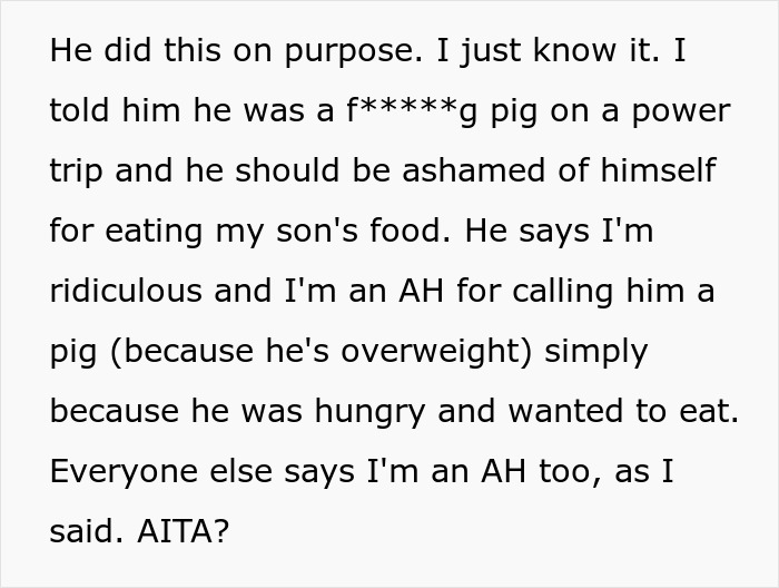Stepdad Eats All Of 12 Y.O.’s Imported Noodles Without Permission To Make A Point, Mom Loses It Stepdad Eats All Of 12 Y.O.’s Imported Noodles Without Permission To Make A Point, Mom Loses It