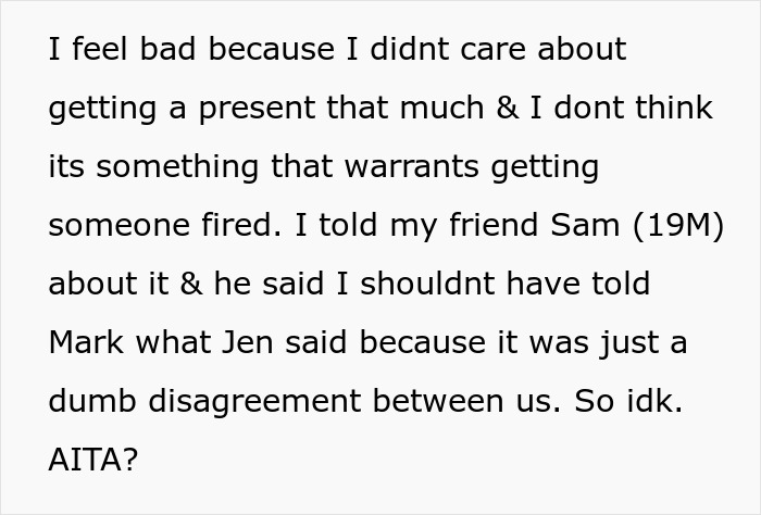 Man’s Uncomfortable Gift Exchange With Devout Christian Ends In Worker Getting Fired Man’s Uncomfortable Gift Exchange With Devout Christian Ends In Worker Getting Fired