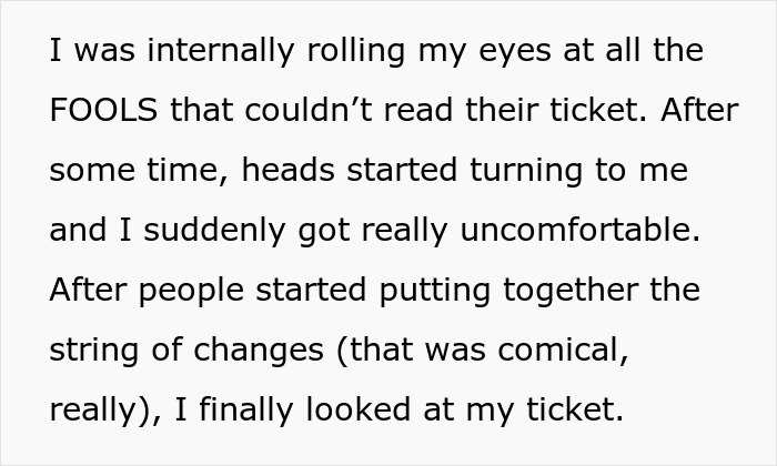 Guy Realizes He's To Blame For His Flight Being Delayed After Reading His Ticket Guy Realizes He's To Blame For His Flight Being Delayed After Reading His Ticket