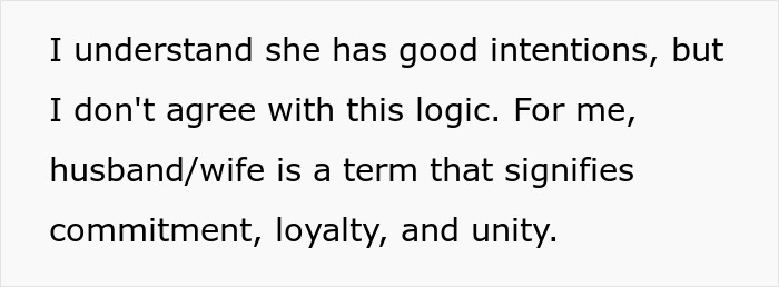 "[Am I The Jerk] For Wanting My Wife To Call Me 'Husband' Instead Of 'Partner'?"