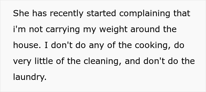 Man Balancing Long Hours and Bills Faces GF's "Equal" Chores Request, Turns To Internet For Advice Man Balancing Long Hours and Bills Faces GF's "Equal" Chores Request, Turns To Internet For Advice
