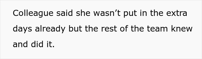 “She Lost It”: Person Refuses To Give Up Their Days Off Just Because They Don’t Have Kids “She Lost It”: Person Refuses To Give Up Their Days Off Just Because They Don’t Have Kids