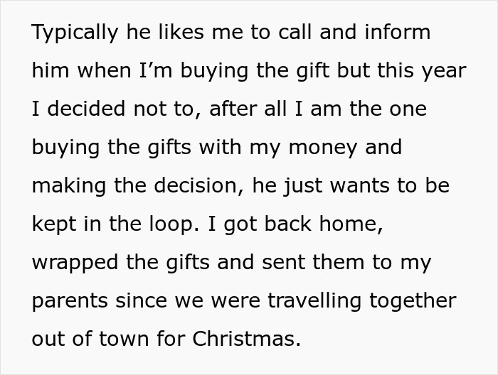Man Weaponizes His Incompetence By Not Buying His Wife A Christmas Gift, She Plans On Leaving Him Man Weaponizes His Incompetence By Not Buying His Wife A Christmas Gift, She Plans On Leaving Him