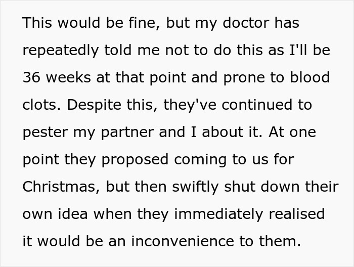 Woman Shares Her Delusional Parents Want Her To Have A C-Section So It Will Fit Their Plans Woman Shares Her Delusional Parents Want Her To Have A C-Section So It Will Fit Their Plans
