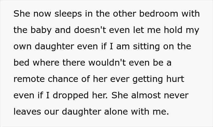 Dad At Breaking Point After Wife Refuses To Let Him Near Their Baby For Months Dad At Breaking Point After Wife Refuses To Let Him Near Their Baby For Months