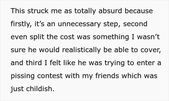 Woman Refuses To Let BF Pretend He Paid For Dinner To 'Save Face', Asks If She Was Wrong Woman Refuses To Let BF Pretend He Paid For Dinner To 'Save Face', Asks If She Was Wrong