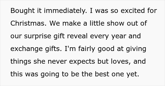 Husband Waits Years To Get Wife Special Gift, Learns The Surprise Has Been Ruined Husband Waits Years To Get Wife Special Gift, Learns The Surprise Has Been Ruined