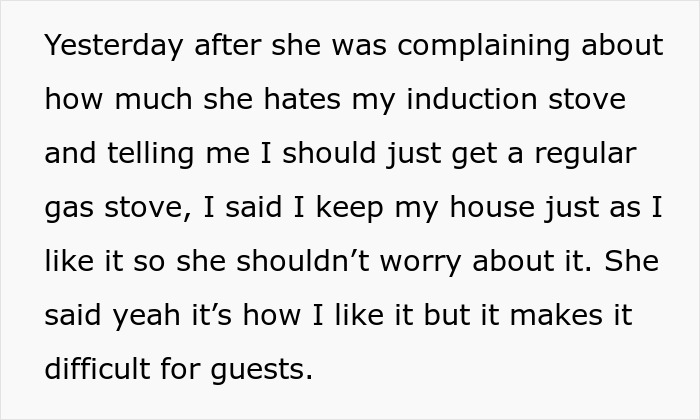 Woman welcomes brother’s family for a month while his wife keeps complaining about the home and cooking arrangements. Woman welcomes brother’s family for a month while his wife keeps complaining about the home and cooking arrangements.