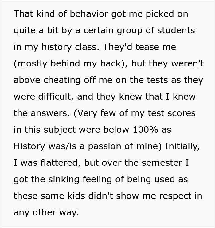 "With 5 Minutes Left, I Grabbed A New Test": Student Gets Revenge On Cheating Classmates "With 5 Minutes Left, I Grabbed A New Test": Student Gets Revenge On Cheating Classmates