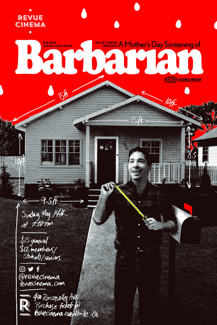 "Barbarian" Movie Screening Poster