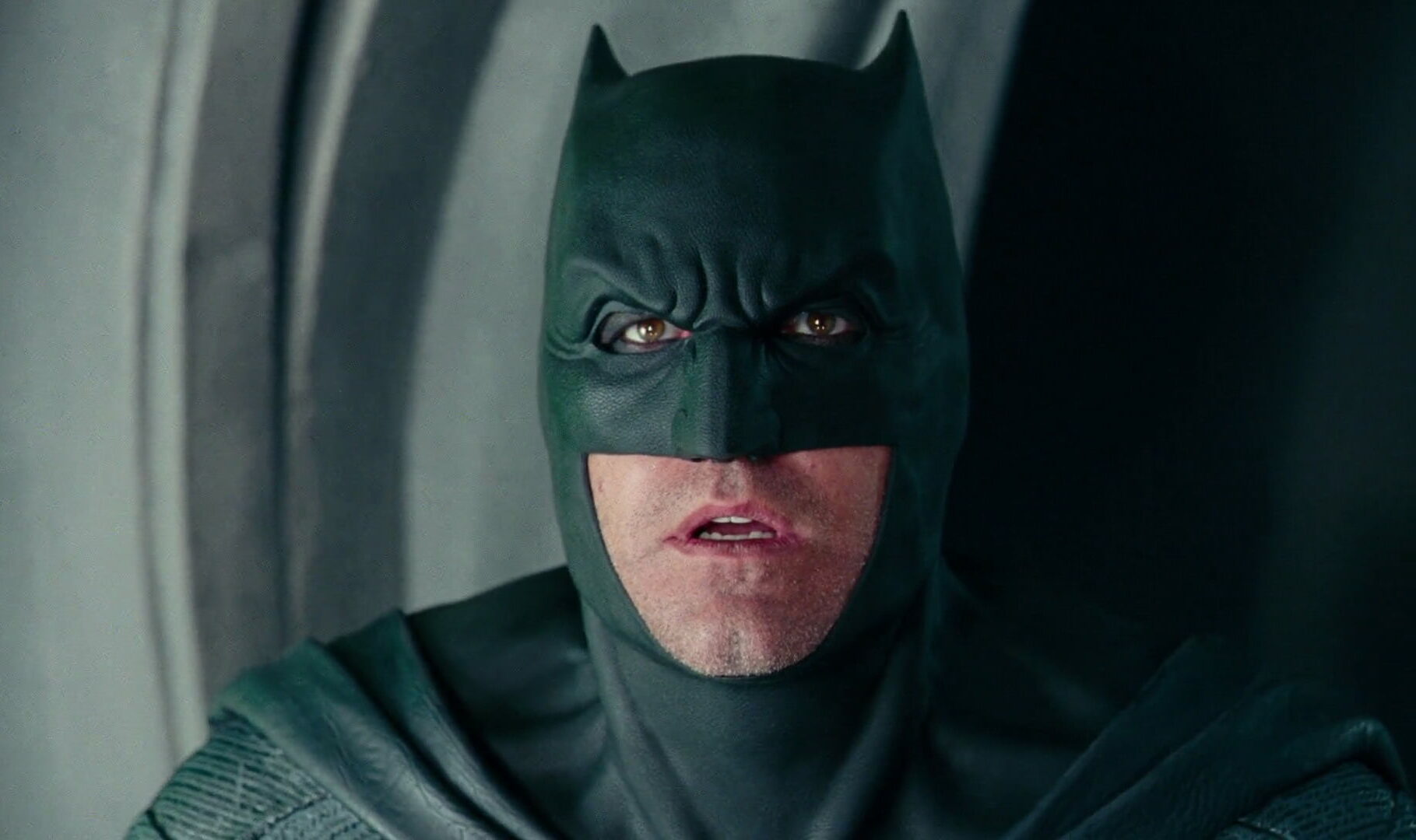 Batman looking shocked