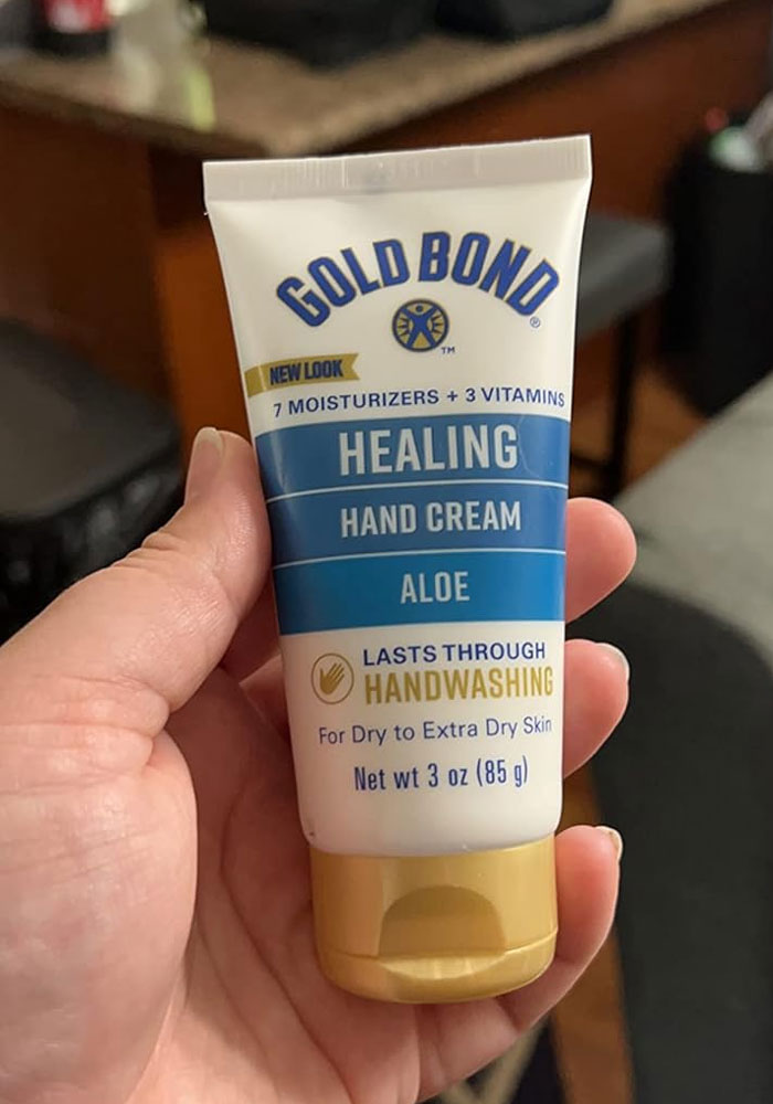 Gold Bond Healing Hand Cream: Your secret weapon for *seriously* hydrated hands. Its combo of 7 moisturizers, 3 vitamins, and a clean scent makes it the perfect on-the-go, dermatologist-tested, non-greasy hand savior.