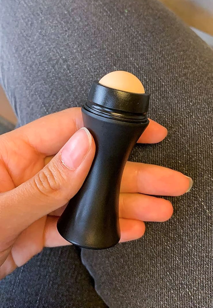Revlon Face Roller: Gives you that mini facial massage vibe while it mattifies your face, becoming your new secret weapon against shine and acne, plus it's reusable - way less wasteful than traditional blotting papers!