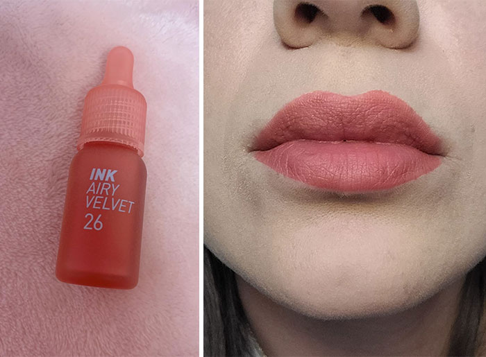 Peripera Ink The Velvet Lip Tint: This game-changer not only stays bold all day without going sticky, but also gives you that silky, weightless finish. With its precision applicator and a sea of fun and flirty shades, it's definitely a must-have in your bag for 2024!