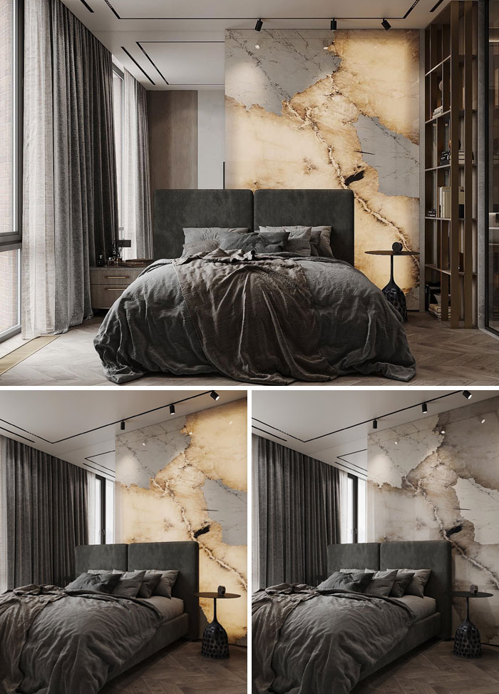 I Love Natural Stone Very Much, So I Can Put It In Any Room, Even In The Bedroom, And Whoever Thinks Stone Is Uncomfortable And Cold, Is Very Wrong