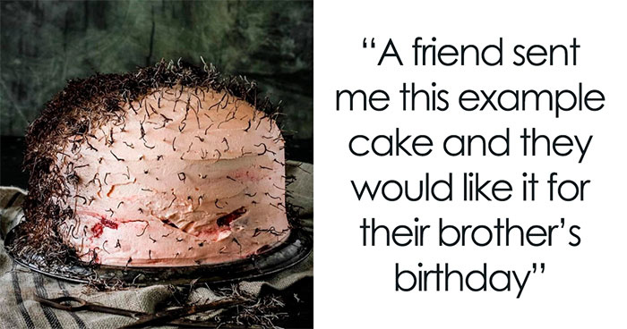 The ‘Cakes With Threatening Auras’ Twitter Page Showcases Some Of The Creepiest Bakes Ever (50 Pics)
