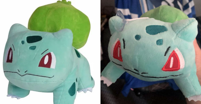 I Ordered This Plushie A Month Ago As Christmas Gift. It Arrived 3 Weeks Later Than What It Said, And Looks Like This