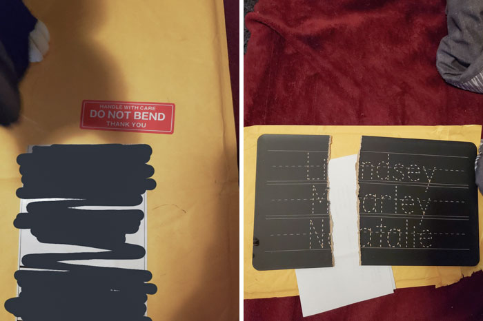 USPS Bent My Niece's Christmas Gift, Which Caused It To Break