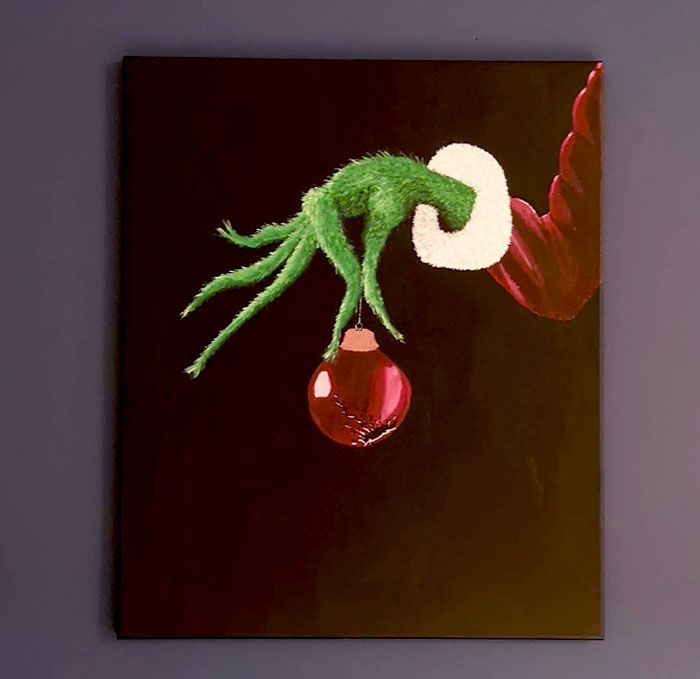 I Painted The Grinch For Christmas