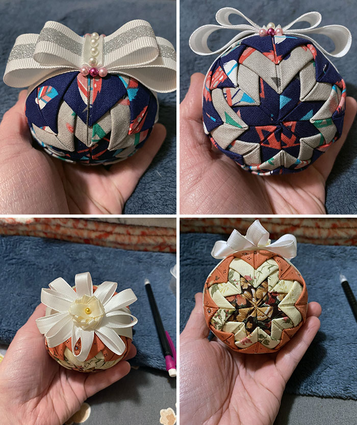 Quilted Ornaments As Christmas Gifts