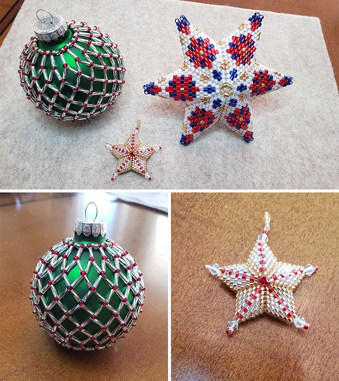 My First Beaded Ornaments