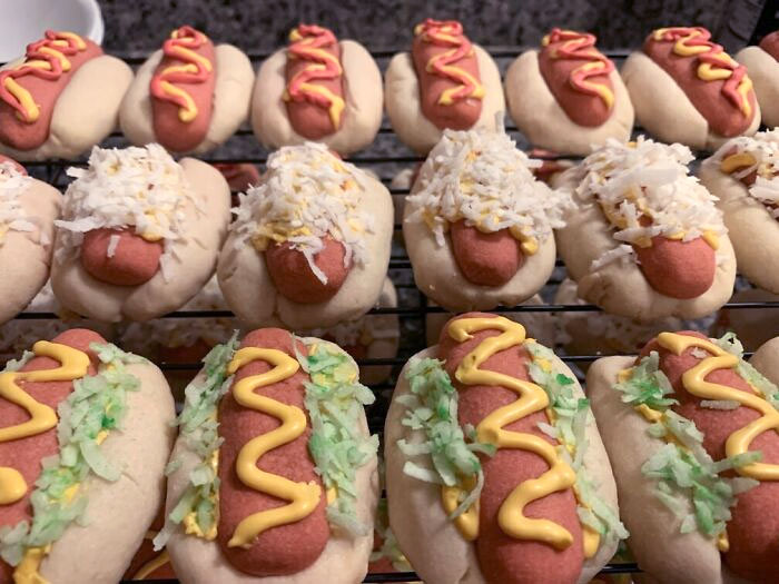 We Have A Running Joke With My Friends That I Only Cook Hotdogs. I Hope They Enjoy Their Christmas Cookies