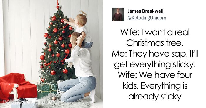 45 Funny Tweets That Capture The Authenticity Of The ‘Magical’ Christmas Tree Decorating Season