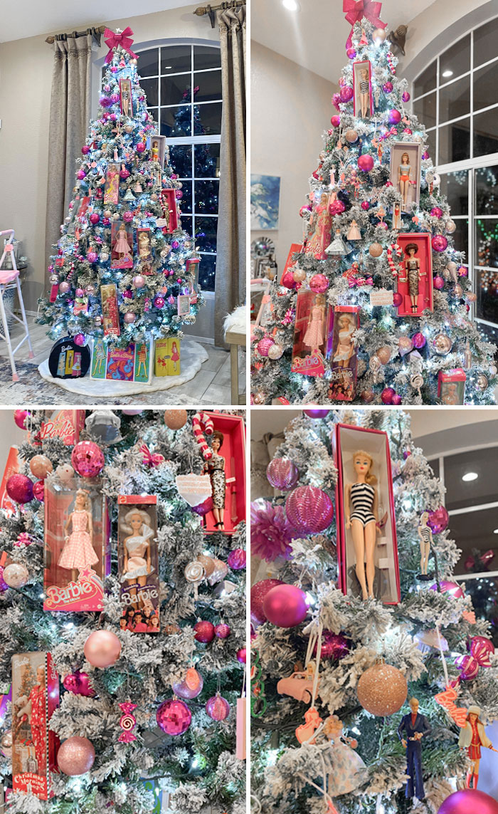 My Barbie Christmas Tree