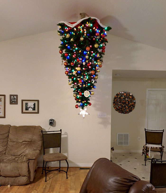 My Buddy Decided To Child-Proof His Christmas Tree