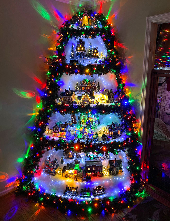 Christmas Village Tree