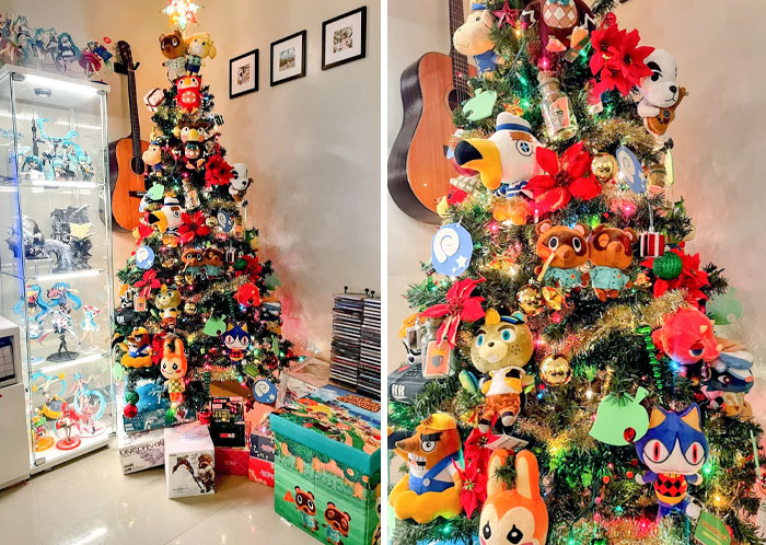 Going For An Animal Crossing-Themed Christmas Tree For This Year