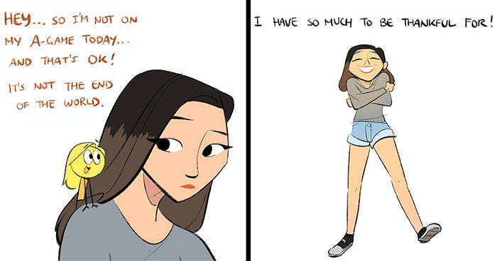 30 Wholesome Comics By This Artist That Many Girls Can Relate To