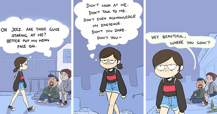 30 Wholesome Comics By This Artist That Many Girls Can Relate To