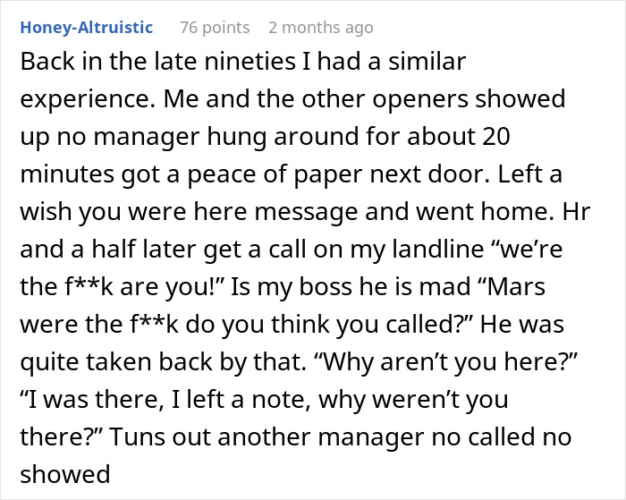 "Of Course, I'll Go, Right Away, Sorry": Boss Regrets Not Hearing Out Guy On His Private Property "Of Course, I'll Go, Right Away, Sorry": Boss Regrets Not Hearing Out Guy On His Private Property