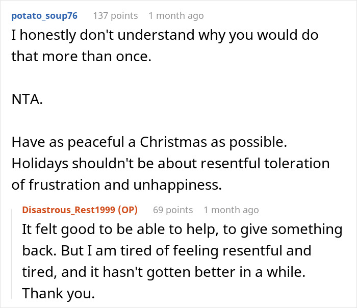 Family Tired Of Hosting Ungrateful Relatives For Christmas Decide To Cancel, Drama Ensues Family Tired Of Hosting Ungrateful Relatives For Christmas Decide To Cancel, Drama Ensues