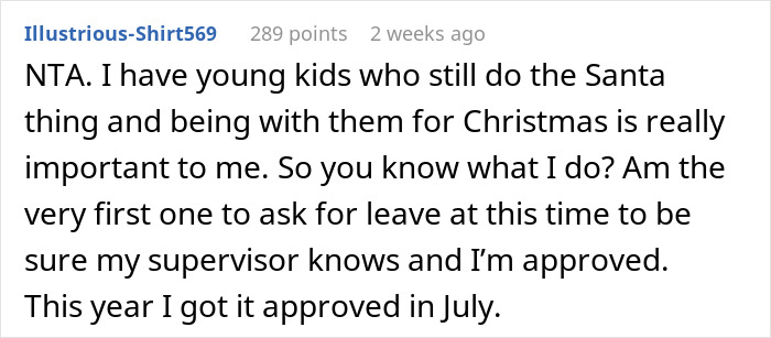 “She Lost It”: Person Refuses To Give Up Their Days Off Just Because They Don’t Have Kids