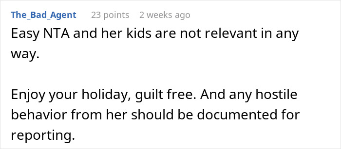 “She Lost It”: Person Refuses To Give Up Their Days Off Just Because They Don’t Have Kids