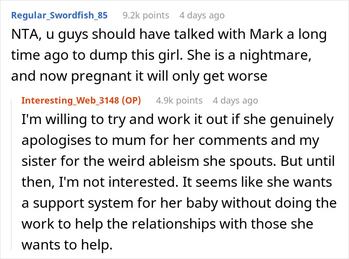 Woman Doesn’t Realize She’s Toxic, Gets Laughed At After Asking Why Her BF’s Family Doesn’t Like Her Woman Doesn’t Realize She’s Toxic, Gets Laughed At After Asking Why Her BF’s Family Doesn’t Like Her