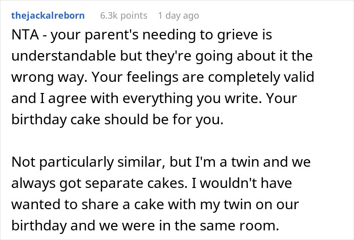 17 Y.O. Is Done Sharing Her Birthday With Her Late Twin, Parents Are Not Having It 17 Y.O. Is Done Sharing Her Birthday With Her Late Twin, Parents Are Not Having It