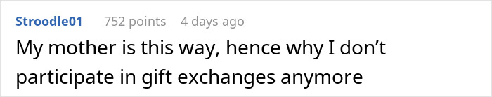 Woman Is Tired Of BIL Policing Secret Santa Exchange, Decides To 'Technically' Follow His Rules Woman Is Tired Of BIL Policing Secret Santa Exchange, Decides To 'Technically' Follow His Rules