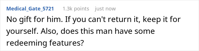Man Weaponizes His Incompetence By Not Buying His Wife A Christmas Gift, She Plans On Leaving Him Man Weaponizes His Incompetence By Not Buying His Wife A Christmas Gift, She Plans On Leaving Him