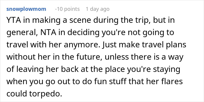 Woman Ruins A Trip After Conveniently "Forgetting" To Take Her Meds, Friend Loses It Woman Ruins A Trip After Conveniently "Forgetting" To Take Her Meds, Friend Loses It