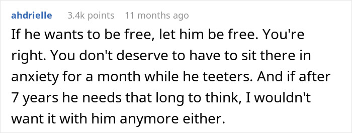 Girlfriend Doesn’t Want To Wait After Man Asks To Take A Year-Long ‘Break’ From Their Relationship