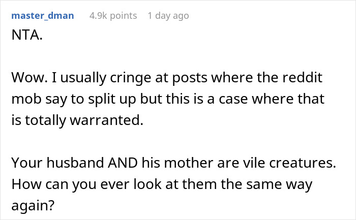 Reddit comment discussing a man freaking out over baby’s hair color and reactions to paternity test results. Reddit comment discussing a man freaking out over baby’s hair color and reactions to paternity test results.