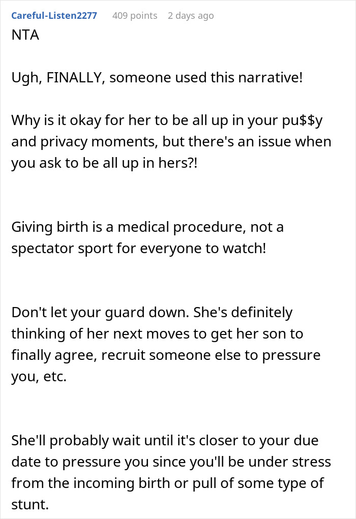 Woman Finds A Clever Way To Shut Down MIL Who Insists To Be Present At The Birth Of Her Grandkid